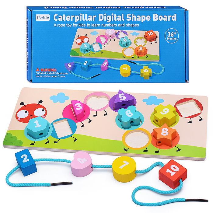 Игра развивающая D1872 "Гусеница" 