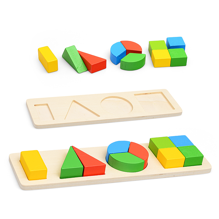 Пазл-вкладыш D1993 "Дроби"