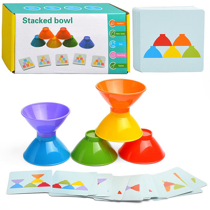 Игра развивающая D2028 "Пирамидки"