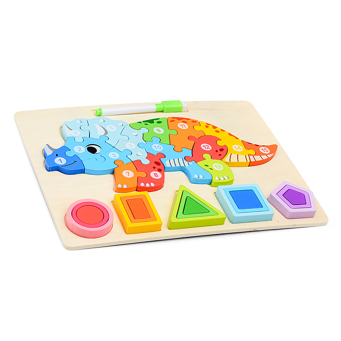 Пазл-вкладыш D1922 "Динозавр" 