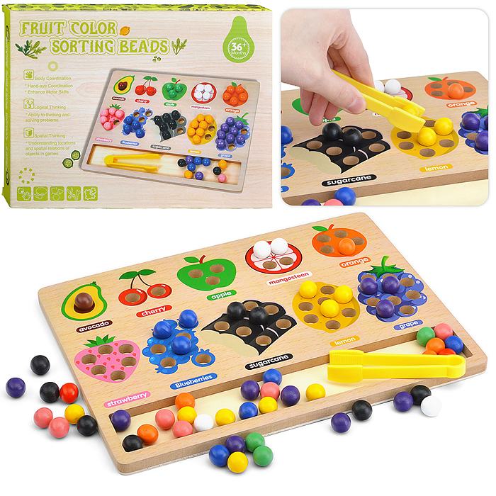 Игра развивающая D2111 "Фруктики"