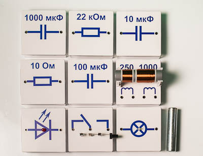 Набор для демонстраций по физике "Электричество-3"