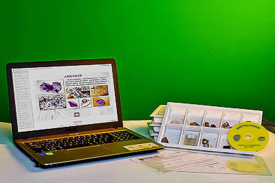 Коллекция натурально-интерактивная "Кварц в природе"