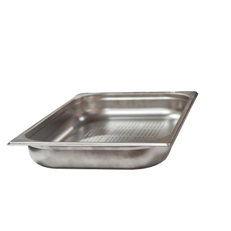 Гастроемкость Roal GN 1/2-65 (325х265х65мм), нерж. 0,6 мм, перфорированная