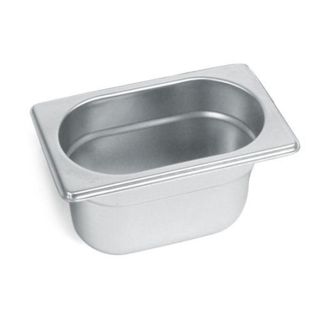 Гастроемкость Roal GN 1/9-65 (176х108х65мм), нерж. 0,6 мм